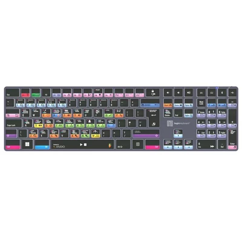 Logickeyboard FL Studio Titan UK PC tastiera LKB-FLS-TPC-UK