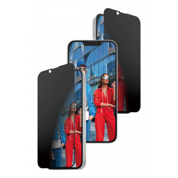 PanzerGlass 2-Way Privacy Pellicola protettiva display per iPhone 17e/16e/14/13/13 Pro, Ultra-Wide Fit con FastFit In-A-Box (PG02105)