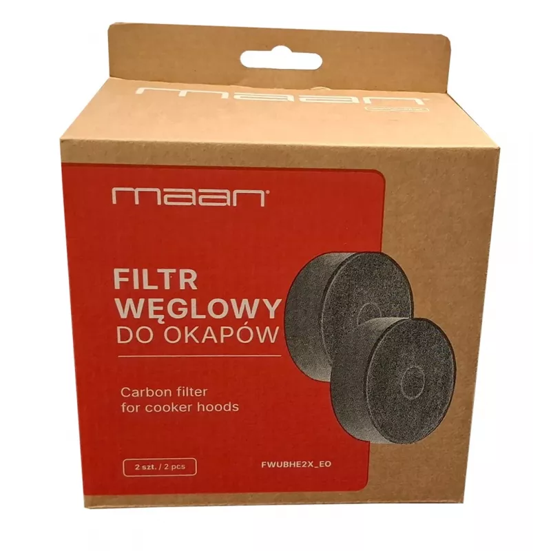 MAAN FWUBHE Filtro a carbone attivo - confezione da 2