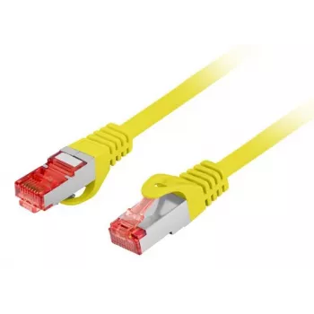 Cavo patch LANBERG Cat.6 S/FTP LSZH CU 3,0m giallo certificato Fluke (PCF6-10CU-0300-Y)
