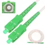 Extralink cavo patch SC/APC-SC/APC, LSOH, monomodale, simplex, G.657A2, 3mm, 30m, bianco