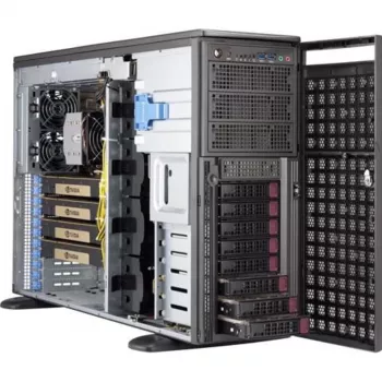 Supermicro SuperWorkstation 540A-TR workstation Full-Tower, Intel C621, Dual Xeon Scalable, 2200W