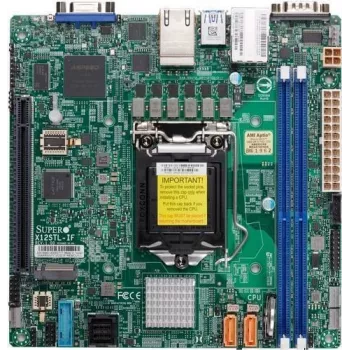 Supermicro MBD-X12STL-IF motherboard - Mini-ITX - LGA1200 - Intel C252 - DDR4 - doppia Gigabit LAN - IPMI