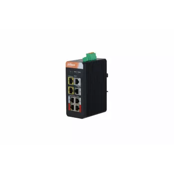 DAHUA DH-PFS4207-4GT-DP Switch industriale Gigabit managed a 7 porte con 4 porte PoE