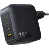 Baseus EnerFill FH11 Caricabatterie Rapido GaN 140W 3xUSB-C + 1xUSB-A Nero