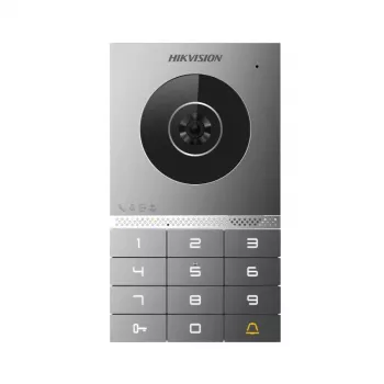 Hikvision DS-KV7023EY-IME2 Videocitofono, 2 MP, PoE, IP65, IK08, Mifare