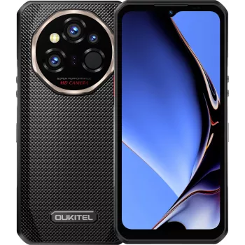 OUKITEL WP55 Ultra Thermal 6,6 pollici 12/512GB 11000mAh nero smartphone