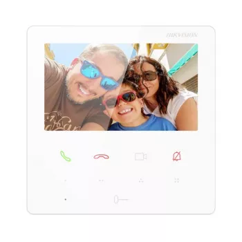 Hikvision DS-KH6110-WE1/White monitor per videocitofono