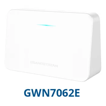 Grandstream GWN7062E router wireless Wi-Fi 6 AX3000 dual-band Gigabit con VPN e Mesh