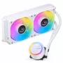 Jonsbo TG-240 dissipatore CPU a liquido AiO, ARGB - 240mm, bianco