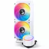 Jonsbo TG-240 dissipatore CPU a liquido AiO, ARGB - 240mm, bianco