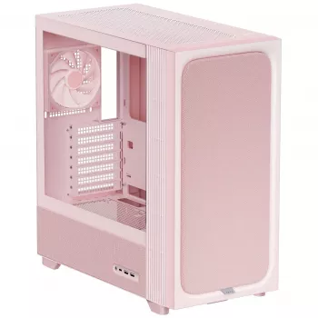TRYX FLOVA F50 Midi-Tower, ATX, vetro temperato - rosa