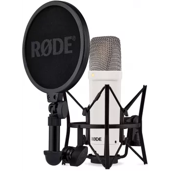RODE NT1 Signature White - microfono a condensatore a diaframma largo