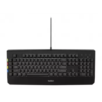 Belkin 2-4-8 porte Secure KVM USB tastiera con illuminazione DE QWERTZ