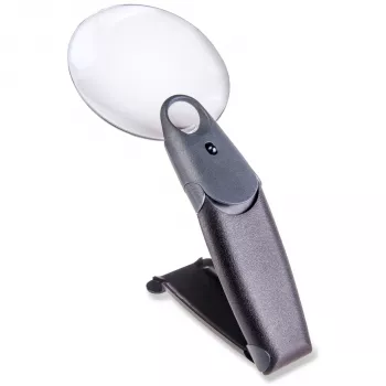 Carson FH-25 FreeHand lente d'ingrandimento 2,5x con illuminazione LED, nero