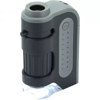 Carson MM-300 MicroBrite Plus microscopio da mano 60-120x con LED