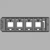 Plustek supporto per diapositive per OpticFilm 135/135i