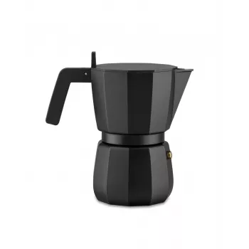 Alessi Moka Macchina per espresso DC06/6B nero