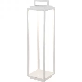 AB+ by Abert Resort Maxi Lampada da tavolo LED portatile bianca