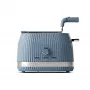 Guzzini Sous Chef Tostapane con pinze pieghevoli per 2 fette, blu navy