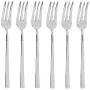 Sambonet Rock set 6 forchettine da dolce - PVD nero acciaio inox 18/10