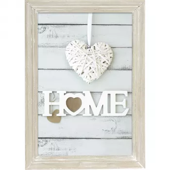 ZEP Vintage Natural cornice in legno 20x30 cm - da tavolo e da parete - rettangolare