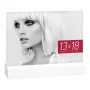ZEP Dresda White cornice portafoto in acrilico 13x18 con base in legno AQ657W