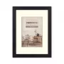 ZEP Malmo Black cornice portafoto in legno 15x20/20x30 cm con passe-partout V4523B
