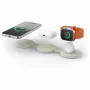 Satechi OntheGo caricabatterie wireless 3-in-1 con Qi2, sand, 15W, ST-QTG31W