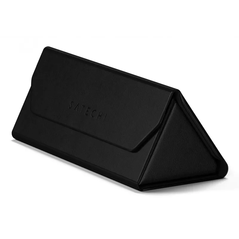 Satechi custodia per occhiali FindAll in pelle vegana nera