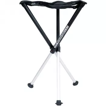 Walkstool Comfort 65 XXL sgabello pieghevole - nero - piedini in gomma - 850 g - 65 cm - 45 cm