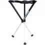 Walkstool Comfort 65 XXL sgabello pieghevole - nero - piedini in gomma - 850 g - 65 cm - 45 cm