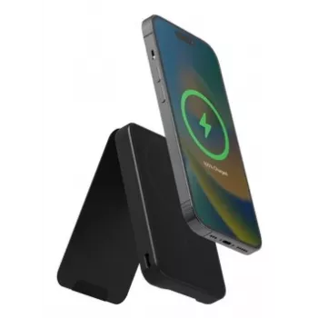 Mophie Snap+ Mini Stand 5000mAh power bank nero