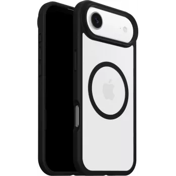 OtterBox React MagSafe per Apple iPhone Air - Black Crystal (Clear/nero)