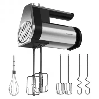 Cecotec PowerTwist 500 Full Steel Frullatore a mano 500 W 5 velocità turbo acciaio inox