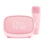 myFirst Voice 2 Set karaoke wireless - microfono e altoparlante con effetti di distorsione vocale, rosa
