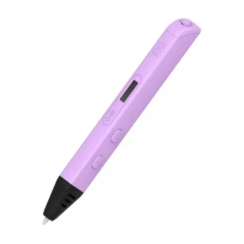 myFirst 3D Pen Artist - Penna 3D, con 6 filamenti PLA colorati (viola)