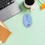 INCA Mouse wireless 1200DPI/3 tasti/2.4GHz USB-A Weeny Emoji blu (IWM-245RM)