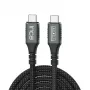 INCA Cavo USB-C a USB-C USB 4.0 40Gbps PD 3.1 240W 8K UltraHD 0,80m (ITCT-40)