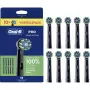 Oral-B Pro CrossAction Testine spazzolino di ricambio nere confezione da 10 (994170)