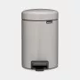 Brabantia NewIcon pattumiera a pedale 3 L Soft Grey (25 21 81)