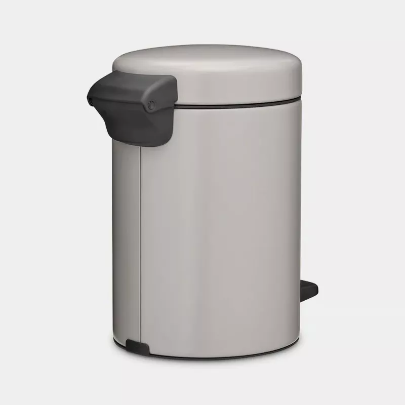 Brabantia NewIcon pattumiera a pedale 3 L Soft Grey (25 21 81)