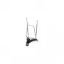 One for All SV-9305 antenna interna DVB-T/DVB-T2/DAB/DAB+ attiva amplificata - doppio dipolo a loop - nero