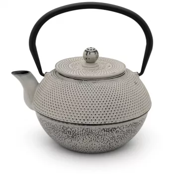 Teiera Bredemeijer Jang 1,1L ghisa grigio con filtro