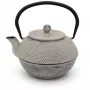 Teiera Bredemeijer Jang 1,1L ghisa grigio con filtro