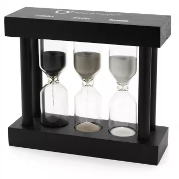 Timer per tè Bredemeijer Tea Timer 3fold nero 2/3/5 minuti 195005