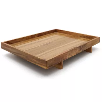 Vassoio da portata Bredemeijer Wazuka acacia 400x300x62mm