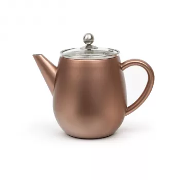 Teiera isolata Bredemeijer Eva 1,1 L marrone ruggine 111019