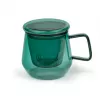 Teiera monoporzione Bredemeijer Livorno 350ml vetro verde 165042