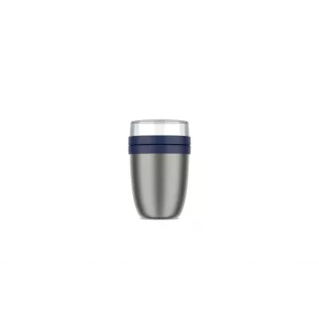 Portapranzo termico Mepal Lunchpot Ellipse acciaio inox Vivid Blue 500+200ml